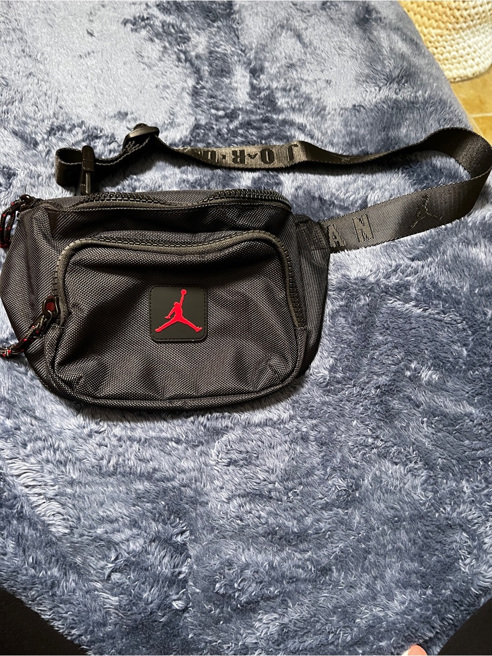 Multi Pocket Waist Bag JORDAN, Black, One Size